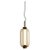 Brown Bronze Amber Glass Diffuser Bai T Ba Ba Lamp with Glass by Neri & Hu for Parachilna For Sale - Image 8 of 8