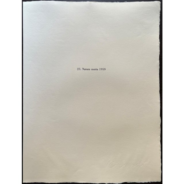 1970s Giorgio Morandi, Still Life, 1959-1973, Lithograph For Sale - Image 5 of 10