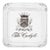 Vintage the Carlyle Hotel Nyc Glass Ashtray Dish New York City For Sale