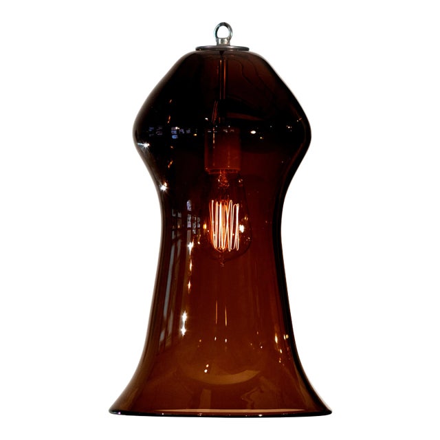 Gama Pendant Light from the Versuvius Collection in Ink For Sale