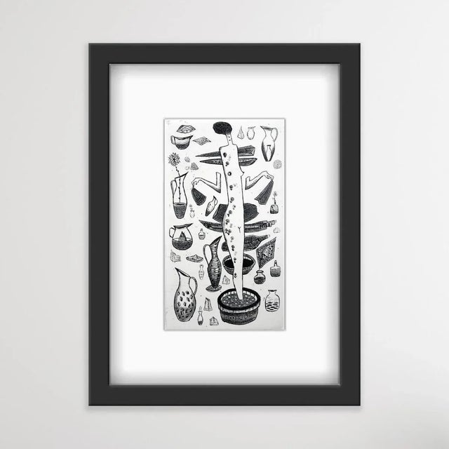 Early 21st Century Jerzy Dmitruk, A Pure Landscape to Admire (Landscape of Abundance), Etching on Paper, 2013 For Sale - Image 5 of 7