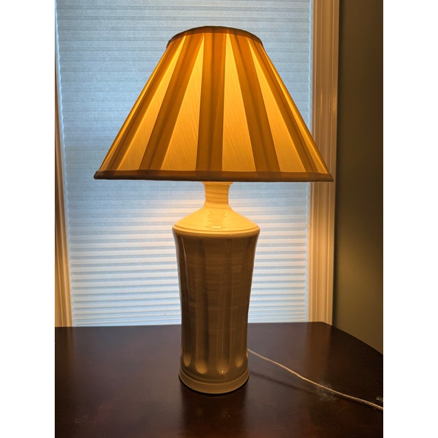 Simon Pearce Simon Pearce Belmont Pottery Table Lamp Base For Sale - Image 4 of 7