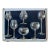 Mid 20th Century Moser Crystal Wine Club Miniature Physiognomic Set of 6 Snifters in Original Case. Never Used. For Sale