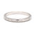 Art Deco 19th Century Art Deco Engraved Band Ring, Platinum, Ring Size 5.5 For Sale - Image 3 of 5