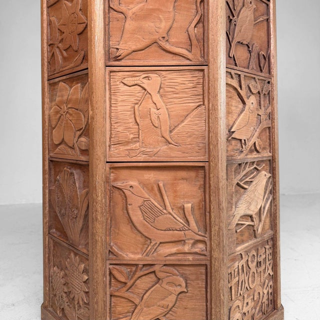 Japanese Wooden Plant Stand, 1996 For Sale - Image 6 of 18