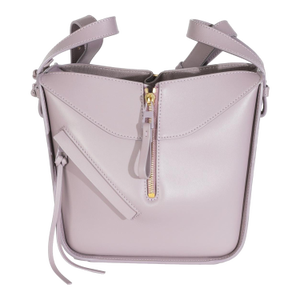 Purple Fog Calfskin Small Hammock Compact Shoulder Bag