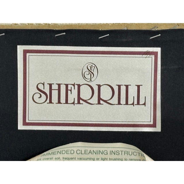 1970’s Billy Baldwin Style Upholstered Footstool For Sale - Image 12 of 13