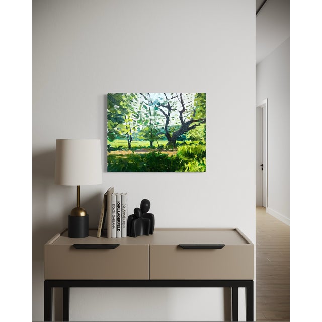 2020s Summer in Brandywine Valley, Contemporary Landscape Painting by Matt Higgins For Sale - Image 5 of 6