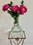 Mid-Century Modern 1970s Scandinavian Art Glass Flower Frog Vase Attributed to Orrefors Sweden For Sale - Image 3 of 12