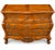 Louis XV style bombé commode, Solid carved cherry and walnut wood Excellent condition Dimensions: height 81 cm, length 109...