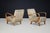 Cream Sculptural Bentwood Lounge Armchairs by Jindřich Halabala, Czechoslovakia, 1940s, Set of 2 For Sale - Image 8 of 17