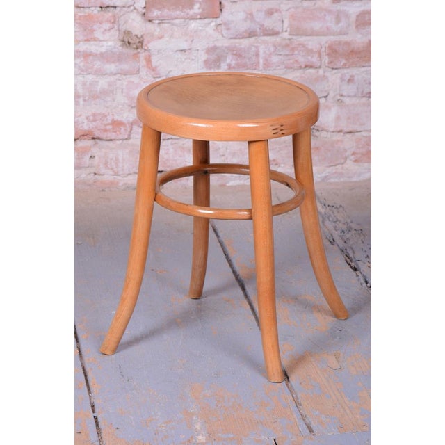 This charming stool from 1950s Czechoslovakia represents a stylish intersection between the more decorative tradition of...