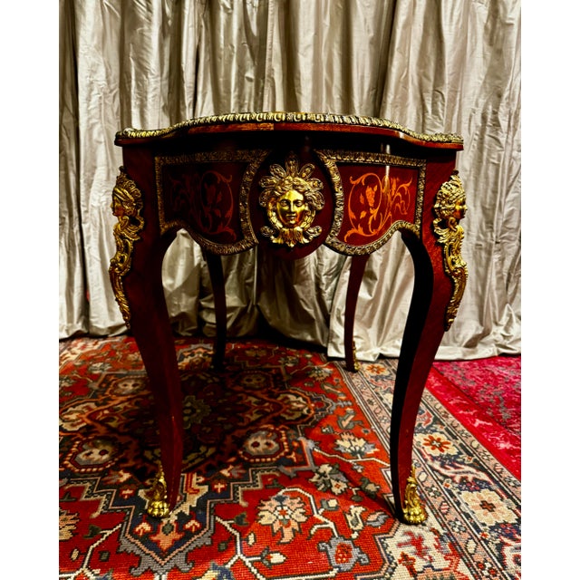 French Napoleon III “table De Violin” For Sale - Image 3 of 8