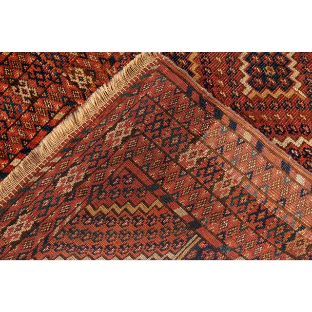 Tribal Antique Caucasian Rug, circa 1900 For Sale - Image 3 of 4