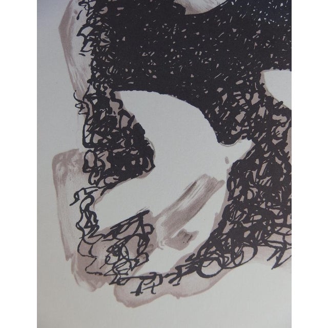 Modern Georges Braque, Composition aux oiseaux, Lithograph For Sale - Image 3 of 5