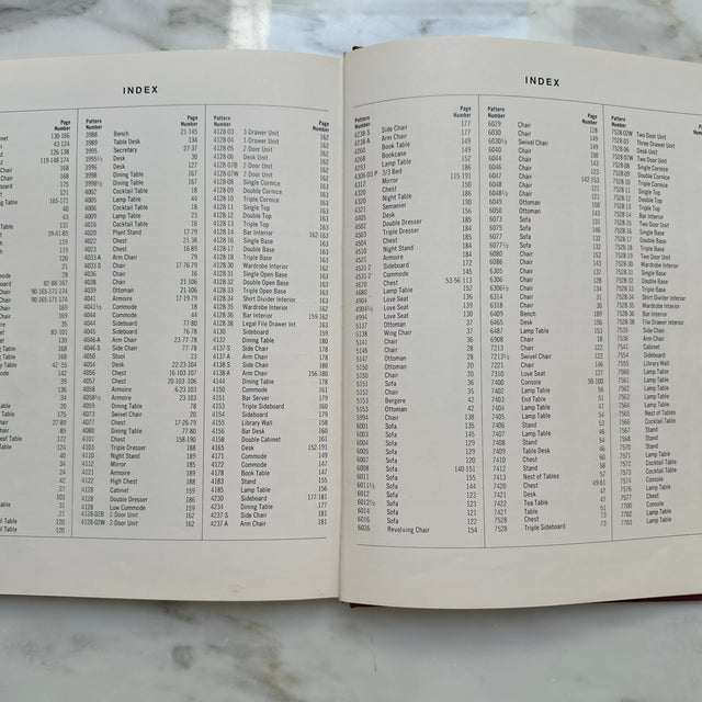 Vintage Baker Furniture Hardbound Catalog Book, Volume 1 For Sale - Image 10 of 12