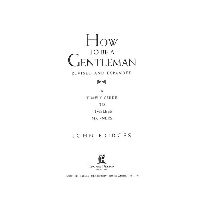 Set of 9 "Brooks Brothers GentleManners Etiquette Books" 2000s Bridges, John and Curtis, Bryan For Sale - Image 9 of 18