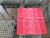 Vintage Buffalo Check Pink Tablecloth & Napkins Set- 11 Pieces For Sale - Image 9 of 12