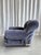 1960s Space Age Velvet and Chrome Lounge Chair attributed to Adriano Piazzesi, Italy, 1960s For Sale - Image 5 of 15