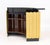 Art Deco Style Black Lacquered & Brass Bar Cabinet For Sale In New York - Image 6 of 10