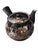 Vintage Asian Japanese Sake Pot Decorated Garden Floral Peacock Tea Pot For Sale - Image 6 of 6