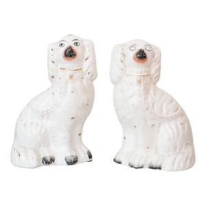 Antique 19th Century Staffordshire Dogs