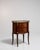 19th Century France Rich Mahogany Petite Marble-Top Side Table For Sale - Image 9 of 11