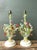 Vintage Floral Bouquet Tole Table Lamps - Pair For Sale - Image 17 of 18