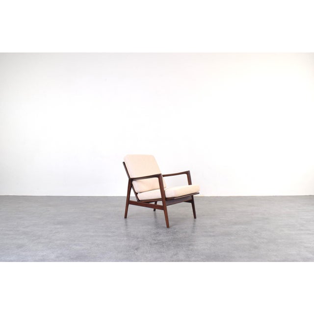 1960s Mid-Century Stefan Lounge Chairs from Swarzędz Furniture Factory, 1960s, Set of 2 For Sale - Image 5 of 15