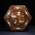Shell Vintage Chinese Huali Rosewood Mother-of-Pearl Inlaid "Fish & Lotus" Hexagonal Stool For Sale - Image 7 of 10