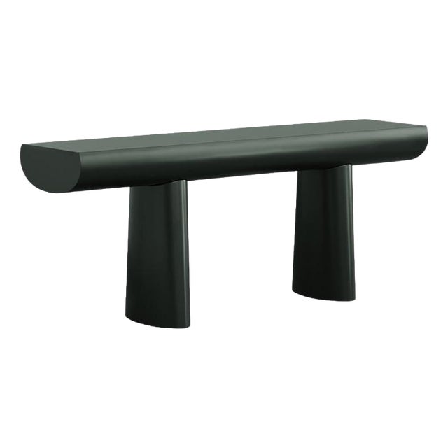 Console Table in Dark Green by Aldo Bakker for Karakter For Sale