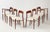 Niels Otto Moller Model 77 & 56 Teak Dining Chairs Set of 10 For Sale In New York - Image 6 of 18