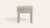 Nougat Boucle Piero Ottoman by Ceraudo For Sale - Image 6 of 8