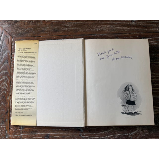 Noel Coward and His Friends First Edition 1979 Biography Cole Lesley Graham Payn Sheridan Morley Hardcover Book With Dust Jacket For Sale - Image 4 of 12