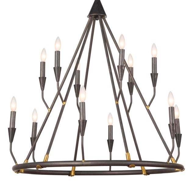 Regina Andrew Sierra Chandelier For Sale - Image 4 of 7