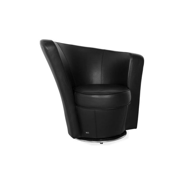 Eves Island Leather Armchair Black from Bretz For Sale - Image 9 of 10