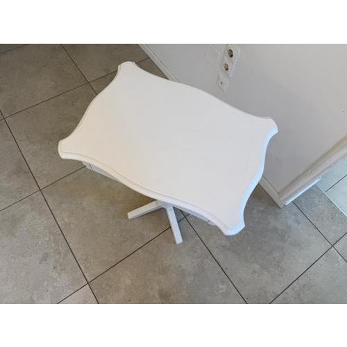 Brown Biedermeier Rustic Sewing Table For Sale - Image 8 of 11