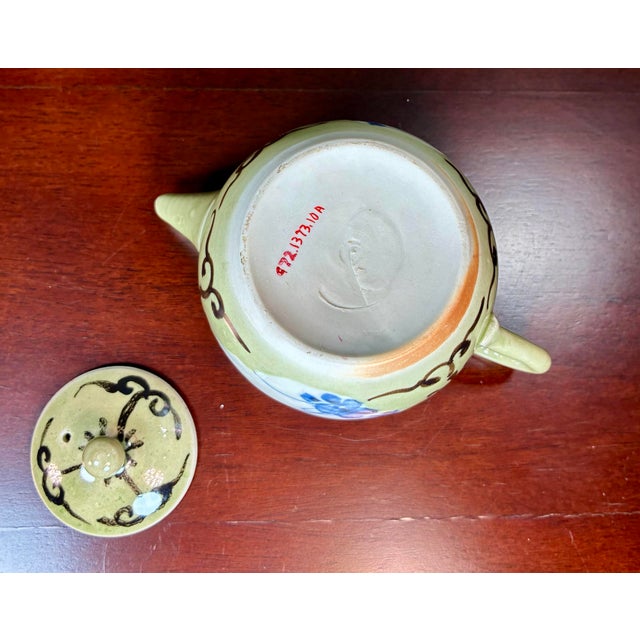Antique Japanese Individual Porcelain Teapot For Sale - Image 9 of 9