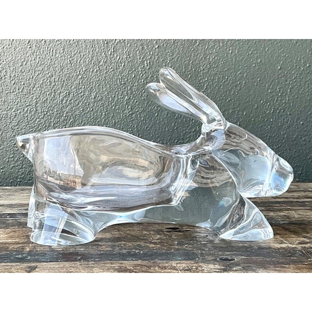 Vintage Lucite Rabbit Planter For Sale - Image 10 of 18