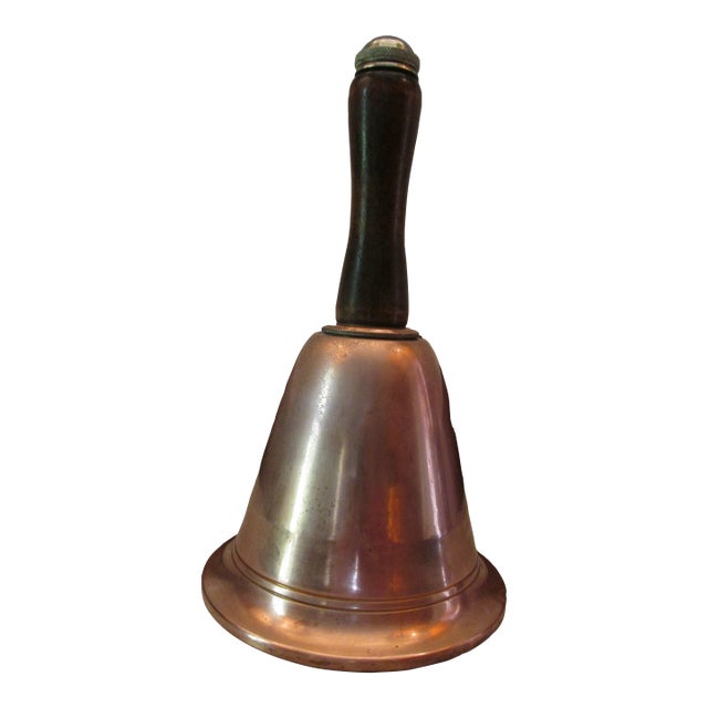 Copper Bell Shaped Cocktail Shaker Designed by Bruce De Montmorency, 1937 For Sale