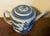 Chinoiserie Antique 19th Century Chinese Export Blue & White Porcelain Canton Tea Pot For Sale - Image 3 of 12
