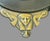 Bronze Antique Egyptian Revival Figural Embossed Bronze Footed Compote Tazza Bowl For Sale - Image 8 of 12