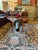 1990s Custom Antique Bellow Coffee Table For Sale - Image 5 of 13