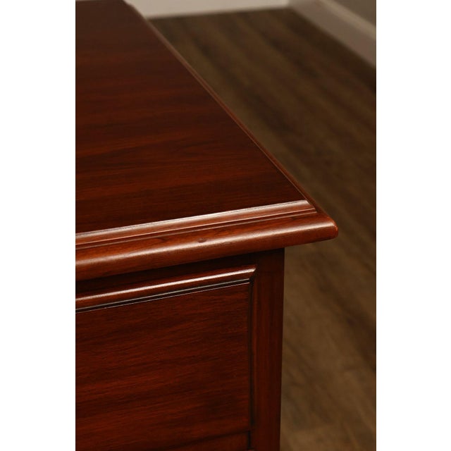 Henkel Harris Virginia Galleries Cherry 9 Drawer Dresser For Sale - Image 13 of 18