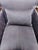 Contemporary Late 20th Century Kravet Furniture Handmade Contemporary Armchair With Walnut Frame and Rich Purple Upholstery For Sale - Image 3 of 5