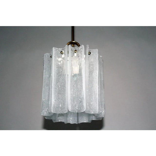 Glass Pendant Lamp from Kalmar, 1960s For Sale - Image 6 of 10