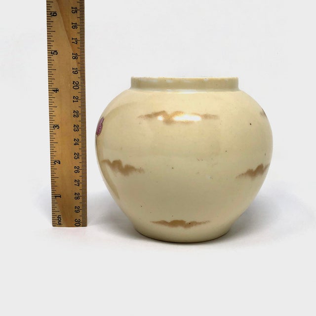 Early 20th Century Antique Hand Painted Victoria Carlsbad Vase For Sale - Image 5 of 8