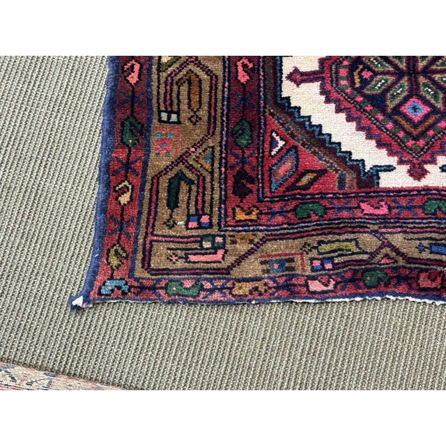 Handmade Middle Eastern Wool Rug For Sale - Image 9 of 15