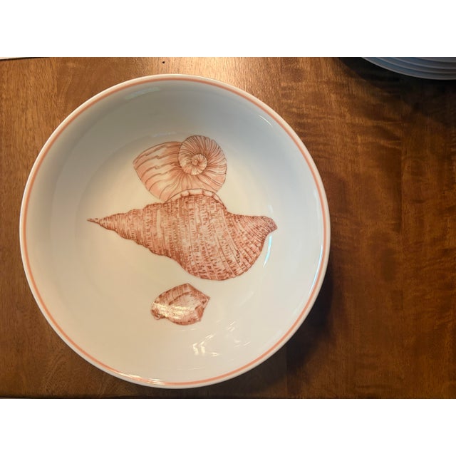 Fitz and Floyd 1970s Nautical Stunning Fitz & Floyd Coastal Dining Set - 40 pcs For Sale - Image 4 of 7