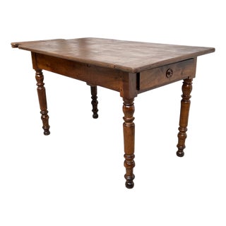 Small Antique Walnut Table, 1890s For Sale